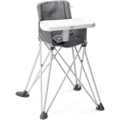 Bright Starts Pop'N Dine - Chaise haute, Gris, Compacte, 0-36 mois Bright Starts Pop'N Dine - Chaise haute, Gris, Compacte, 0-36 mois