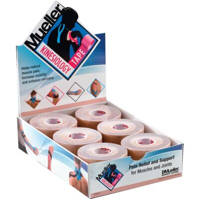 Nastro di Kinesiologia Mueller - Blu - 5cm x 5m - Nastro Kinesiologico Nastro di Kinesiologia Mueller - Blu - 5cm x 5m - Nastro Kinesiologico