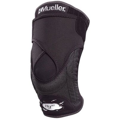 Mueller Sports Medicine Manica di supporto elasticale leggero per ginocchio - Nero L Mueller Sports Medicine Manica di supporto elasticale leggero per ginocchio - Nero L