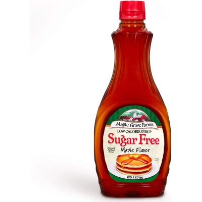 Maple Grove Farms Sirop sans sucre Saveur originale d'érable - Sirop - Publicité Maple Grove Farms Sirop sans sucre Saveur originale d'érable - Sirop - Publicité