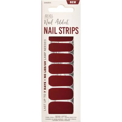 Ardell - Nail Addict Strips Sangria - Nail Strips Ardell - Nail Addict Strips Sangria - Nail Strips