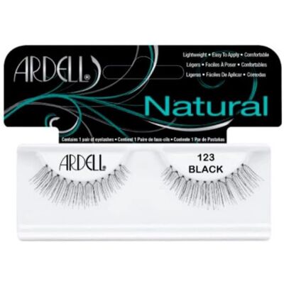 Ardell Natürliche Wimpern - Nr. 123 Schwarz - Falsche Wimpern Ardell Natürliche Wimpern - Nr. 123 Schwarz - Falsche Wimpern
