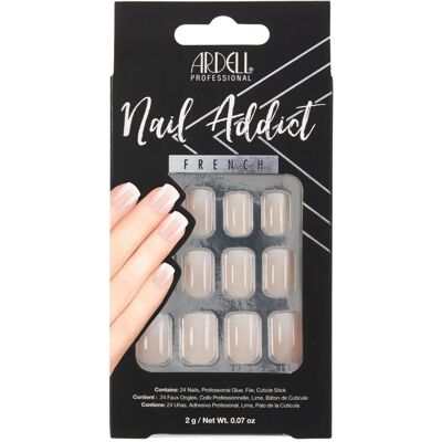 Ardell Nail Addict Nude French - Nagels Ardell Nail Addict Nude French - Nagels