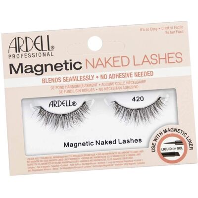 Cils faux Ardell Magnetic Naked - Look naturel - Publicité Cils faux Ardell Magnetic Naked - Look naturel - Publicité