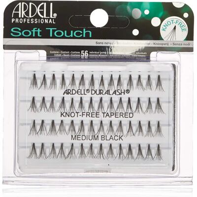 Cils Torsadés Soft Touch sans nœud Ardell - Noir Moyen - Légers Cils Torsadés Soft Touch sans nœud Ardell - Noir Moyen - Légers