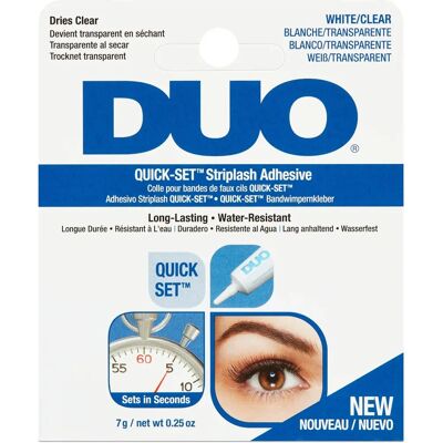 Colle à cils transparente Ardell Duo Quick-Set - 7g - Publicité Colle à cils transparente Ardell Duo Quick-Set - 7g - Publicité