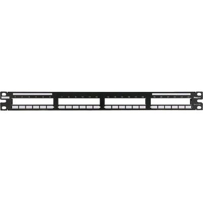 Panduit QPP24BL Zwart Patchpaneel 1U - Patch Panel Panduit QPP24BL Zwart Patchpaneel 1U - Patch Panel