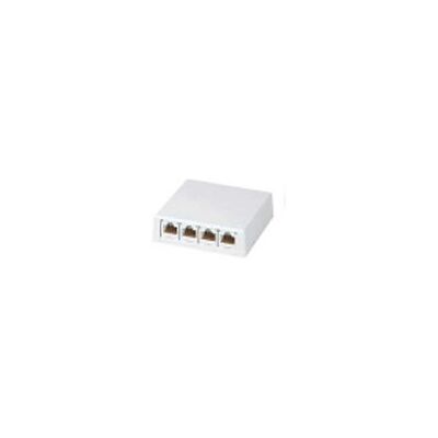 Panduit Modèle CBX4AW-AY Prise réseau 4 ports Blanch Panduit Modèle CBX4AW-AY Prise réseau 4 ports Blanch
