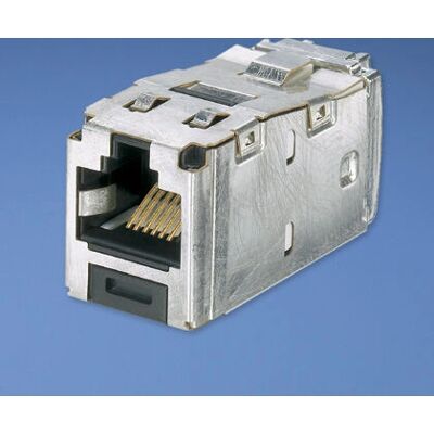 Panduit CJS6X88TGY Mini-Com TX-6 10G Modul - Abschirmter RJ45 - Grau Panduit CJS6X88TGY Mini-Com TX-6 10G Modul - Abschirmter RJ45 - Grau