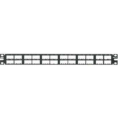 Panduit CPP48HDWBLY 48-portowy panel łączeniowy - 1U czarny Panduit CPP48HDWBLY 48-portowy panel łączeniowy - 1U czarny