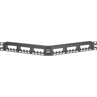 Panduit CPPA24FMWBLY Panel połączeń - Stal, 24 porty, Czarny Panduit CPPA24FMWBLY Panel połączeń - Stal, 24 porty, Czarny