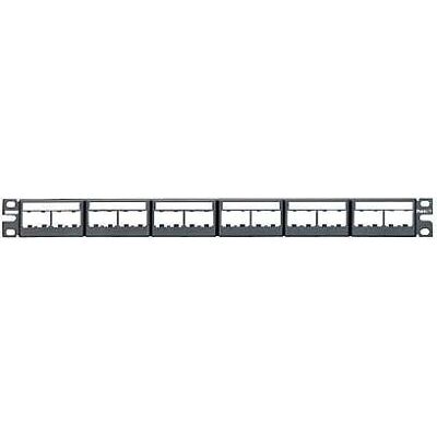 Panduit Mini-Com Pannello patch modulare con faceplate - 24 porte, RJ45, 1U, 19 pollici Panduit Mini-Com Pannello patch modulare con faceplate - 24 porte, RJ45, 1U, 19 pollici