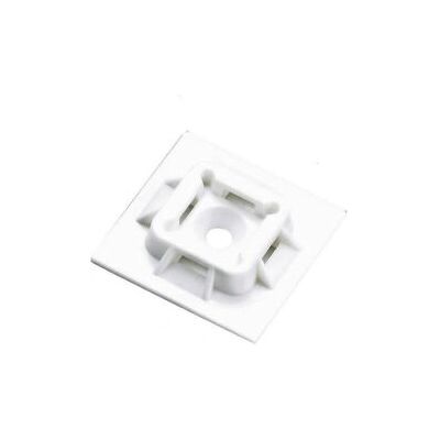 Panduit ABM100-S6-C Weiß Nylon Kabelbinder Befestigungsplatte Panduit ABM100-S6-C Weiß Nylon Kabelbinder Befestigungsplatte