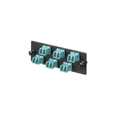 Panel adaptador de fibra Panduit FWME 12 LC dúplex Panel adaptador de fibra Panduit FWME 12 LC dúplex