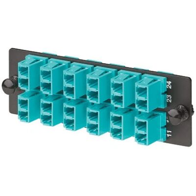 Panduit FAP12WAQDLCZ Glasfaseradapter LC Schwarz - Glasfaseradapter Panduit FAP12WAQDLCZ Glasfaseradapter LC Schwarz - Glasfaseradapter