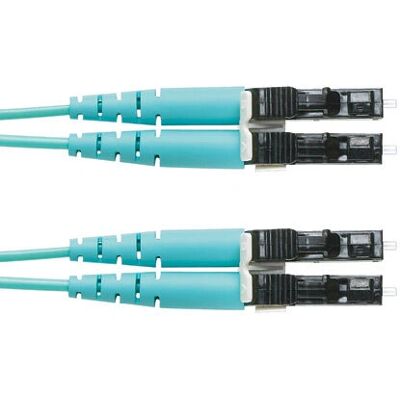 Câble à fibre optique Panduit FZ2ELLNLNSNM010 - 10m, Aqua, OM4 - Publicité Câble à fibre optique Panduit FZ2ELLNLNSNM010 - 10m, Aqua, OM4 - Publicité