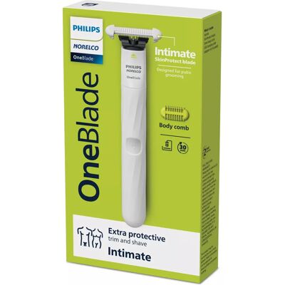 Philips Norelco OneBlade QP1924/70 Trimmer Bikini - Épilateur Corporel - Publicité Philips Norelco OneBlade QP1924/70 Trimmer Bikini - Épilateur Corporel - Publicité