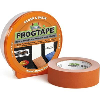 Shurtape FrogTape Glanz & Satin - Malerband - 36mm x 41,1m Shurtape FrogTape Glanz & Satin - Malerband - 36mm x 41,1m
