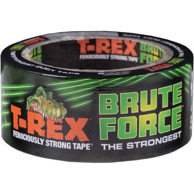 T-Rex Brute Force Duct Tape - Heavy Duty, Black - Duct Tape T-Rex Brute Force Duct Tape - Heavy Duty, Black - Duct Tape