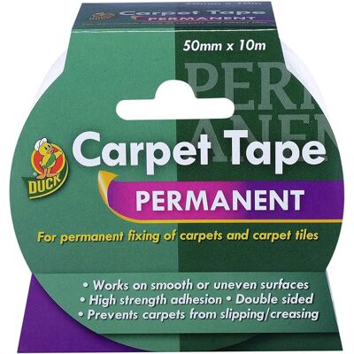 Ruban Double Face pour Tapis Duck Tape 260507 - Usage Intérieur - Publicité Ruban Double Face pour Tapis Duck Tape 260507 - Usage Intérieur - Publicité