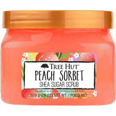 Tree Hut Sorbet Brzoskwiniowy Peeling Cukrowy - 510g dla Kobiet Tree Hut Sorbet Brzoskwiniowy Peeling Cukrowy - 510g dla Kobiet