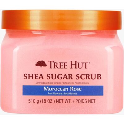 Tree Hut Shea Sokerikuorinta Marokkolainen Ruusu (510 g) Tree Hut Shea Sokerikuorinta Marokkolainen Ruusu (510 g)