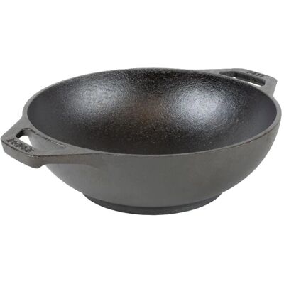 Lodge Cast Iron Wok 23cm - Made in USA Lodge Cast Iron Wok 23cm - Made in USA