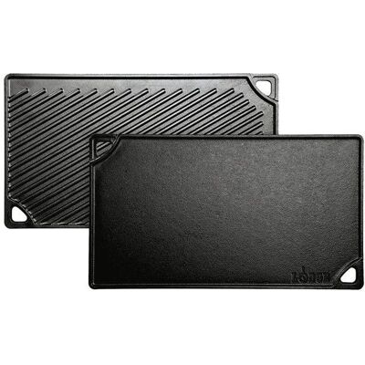 Lodge Schwarze Gusseisen Reversible Backblech - Grill & Plancha 42,5cm Lodge Schwarze Gusseisen Reversible Backblech - Grill & Plancha 42,5cm