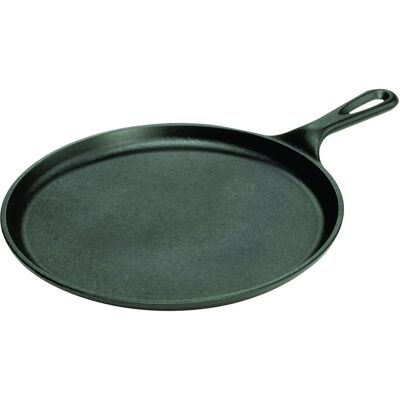 Poêle à crêpes en fonte naturelle Lodge 26 cm - Poêle à crêpes - Publicité Poêle à crêpes en fonte naturelle Lodge 26 cm - Poêle à crêpes - Publicité