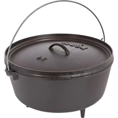 Pentola in Ghisa Lodge - 9,5 L - Nera - Forno Olandese Pentola in Ghisa Lodge - 9,5 L - Nera - Forno Olandese