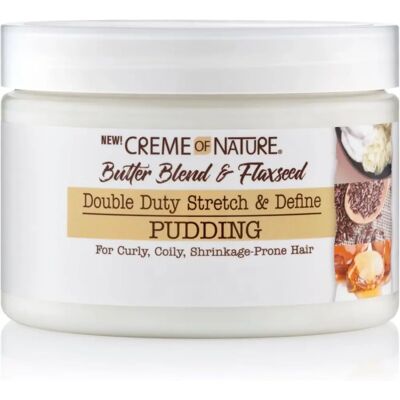 Creme Of Nature Masło & Siemię Lnianie - Produkt do Stylizacji Włosów Creme Of Nature Masło & Siemię Lnianie - Produkt do Stylizacji Włosów