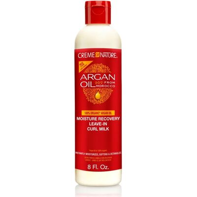 Creme Of Nature Lait Sans Rinçage au Beurre d'Argan et Lait d'Argan - Soins capillaires - Publicité Creme Of Nature Lait Sans Rinçage au Beurre d'Argan et Lait d'Argan - Soins capillaires - Publicité