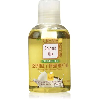 Huile essentielle 7 Creme Of Nature - Traitement capillaire - Publicité Huile essentielle 7 Creme Of Nature - Traitement capillaire - Publicité