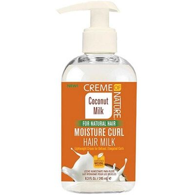 Creme de Nature Lait de Coco Hydratant pour Boucles - Hydratant Capillaire - Publicité Creme de Nature Lait de Coco Hydratant pour Boucles - Hydratant Capillaire - Publicité