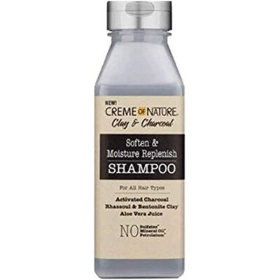 Creme Of Nature Argile et Charbon - Shampooing Douceur et Hydratation - 355ml - Publicité Creme Of Nature Argile et Charbon - Shampooing Douceur et Hydratation - 355ml - Publicité