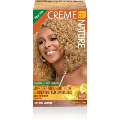 Coloration Cheveux Creme Of Nature Beurre de Karité Light Blonde - Teinture capillaire - Publicité Coloration Cheveux Creme Of Nature Beurre de Karité Light Blonde - Teinture capillaire - Publicité