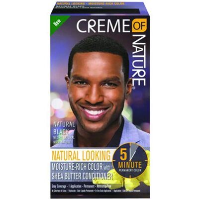 Creme of Nature Mens Haircolor - Natural Black - Hair Color Creme of Nature Mens Haircolor - Natural Black - Hair Color