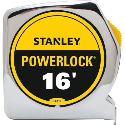 Stanley 16 stóp PowerLock taśma miernicza - Taśma miernicza Stanley 16 stóp PowerLock taśma miernicza - Taśma miernicza
