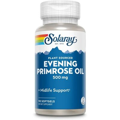 Solaray Hochpotentes Nachtkerzenöl - Frauengesundheit - 500 Mg, 90 Softgels Solaray Hochpotentes Nachtkerzenöl - Frauengesundheit - 500 Mg, 90 Softgels