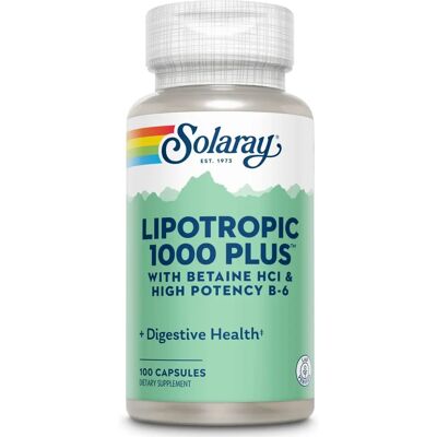Solaray Lipotropic 1000 Plus - Dietary Supplement Solaray Lipotropic 1000 Plus - Dietary Supplement