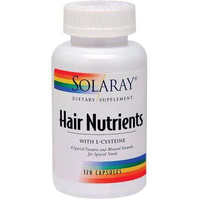 Solaray Hair Nutrients - Biotin & Zinc - Supports Hair Growth Solaray Hair Nutrients - Biotin & Zinc - Supports Hair Growth