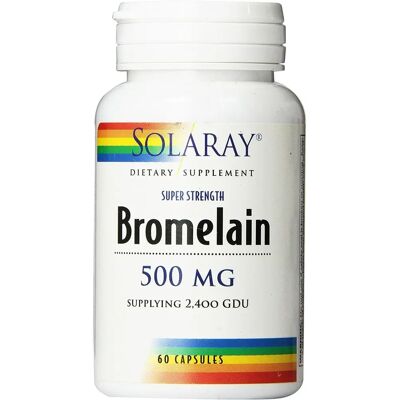 Solaray Bromelain 500 mg - Nahrungsergänzung Solaray Bromelain 500 mg - Nahrungsergänzung