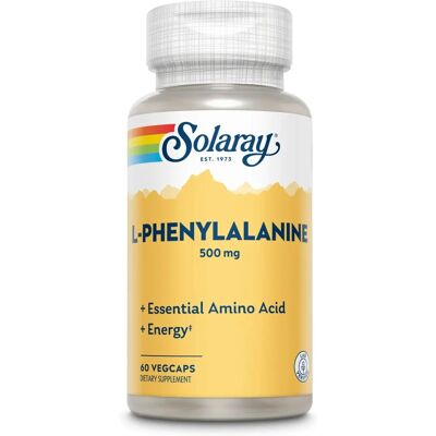 Solaray L-Phenylalanine 500 mg - Dietary Supplement Solaray L-Phenylalanine 500 mg - Dietary Supplement