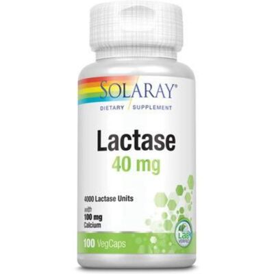 Solaray Lactase 40 mg - Dietary Supplement Solaray Lactase 40 mg - Dietary Supplement