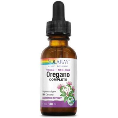 Solaray Oregano Complete 68mg Tropfen - Oregano Öl Solaray Oregano Complete 68mg Tropfen - Oregano Öl