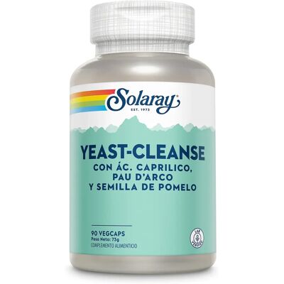 Solaray Pulizia del Lievito 90 VegCaps - Integratore Alimentare Solaray Pulizia del Lievito 90 VegCaps - Integratore Alimentare