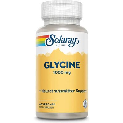 Solaray Glycine 1000mg - Dietary Supplement Solaray Glycine 1000mg - Dietary Supplement