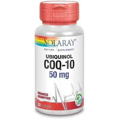 Solaray Ubiquinol CoQ-10 50mg - Nahrungsergänzungsmittel Solaray Ubiquinol CoQ-10 50mg - Nahrungsergänzungsmittel