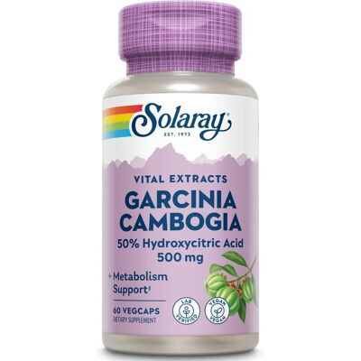 Solaray Garcinia Cambogia 500 mg - Veganes Supplement - 60 Kapseln Solaray Garcinia Cambogia 500 mg - Veganes Supplement - 60 Kapseln