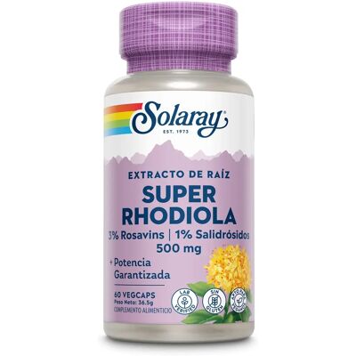 Solaray Rhodiola - Integratore Adattogeno per Resistenza e Mente Solaray Rhodiola - Integratore Adattogeno per Resistenza e Mente